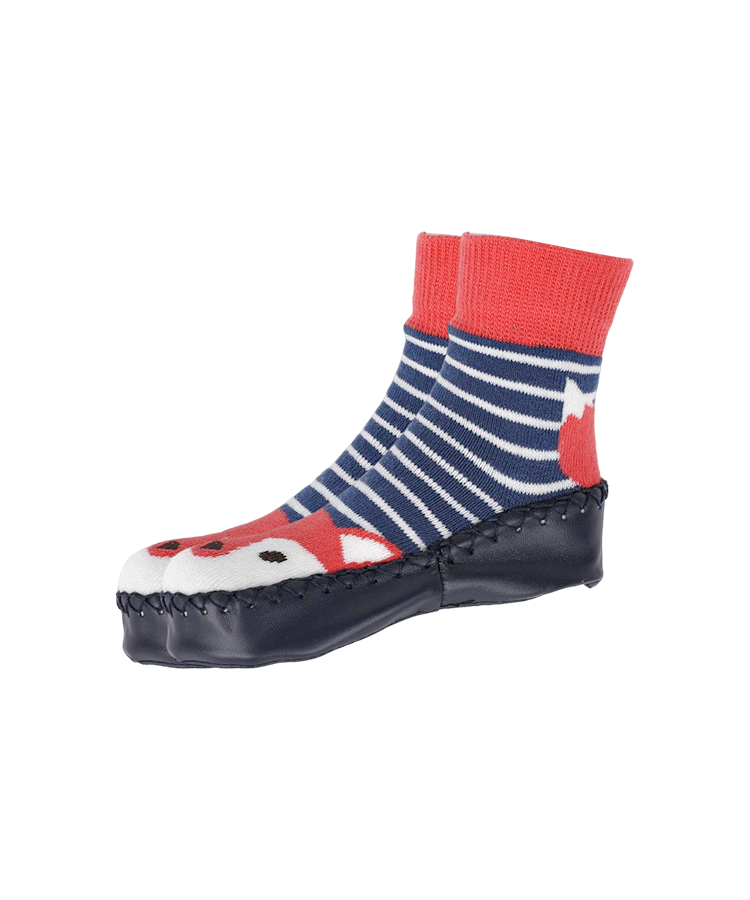 Calcetines lisos de algodón peinado para niños