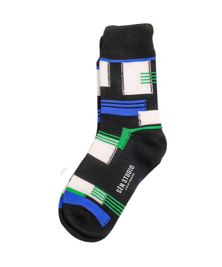Calcetines casuales de punto grueso para hombres