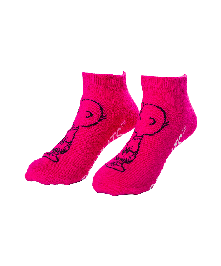 Calcetines náuticos de algodón para mujer con jacquard de dibujos animados