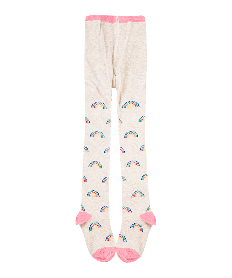 Pantys de Jacquard de algodón peinado para niños